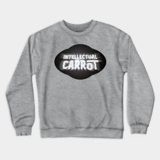 Intellectual Carrot From Another World (B&W) Crewneck Sweatshirt